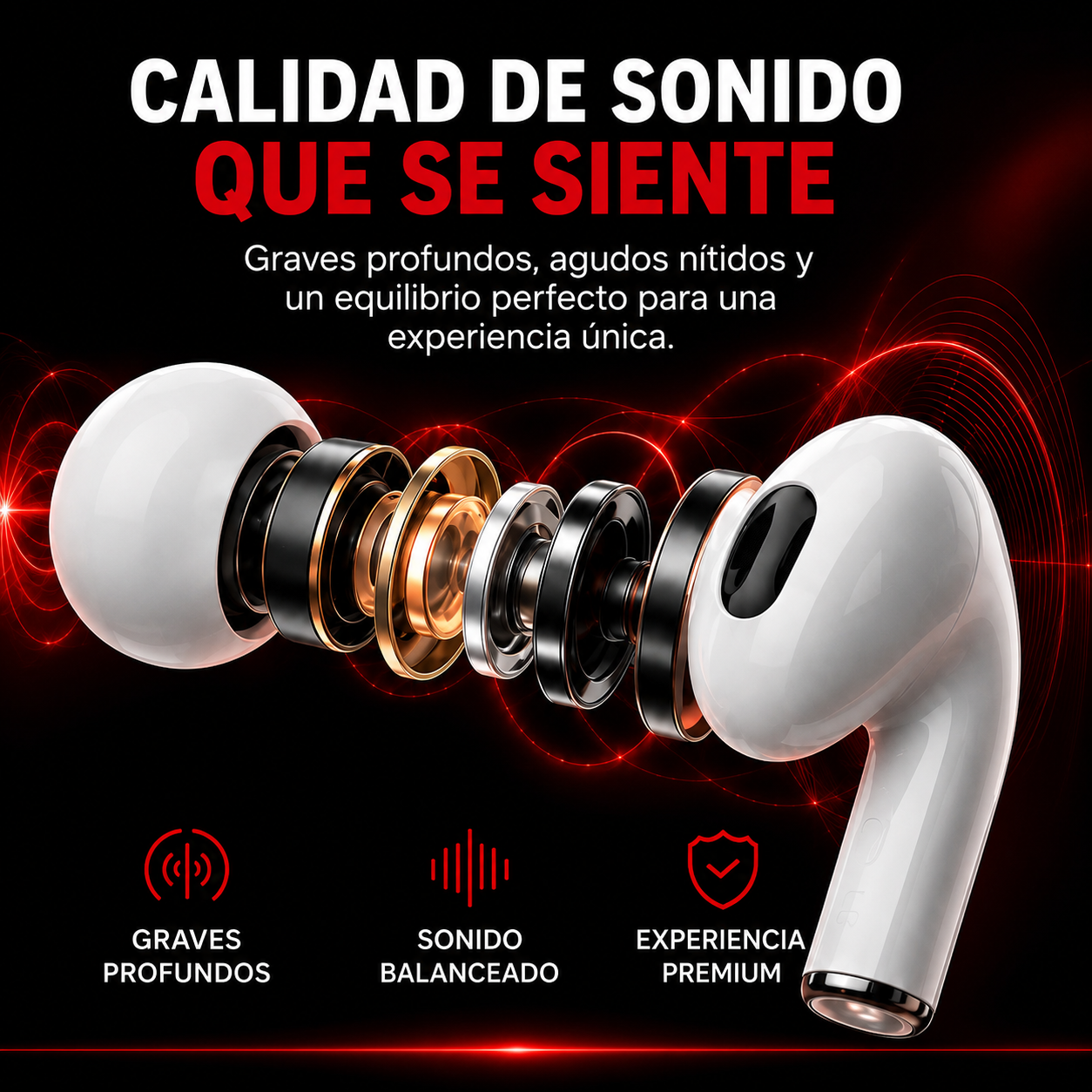 Auriculares Inalámbricos 2ª generación