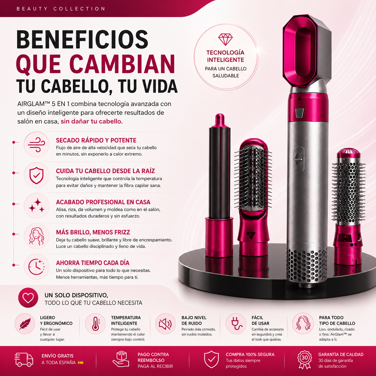 Cepillo 5en1