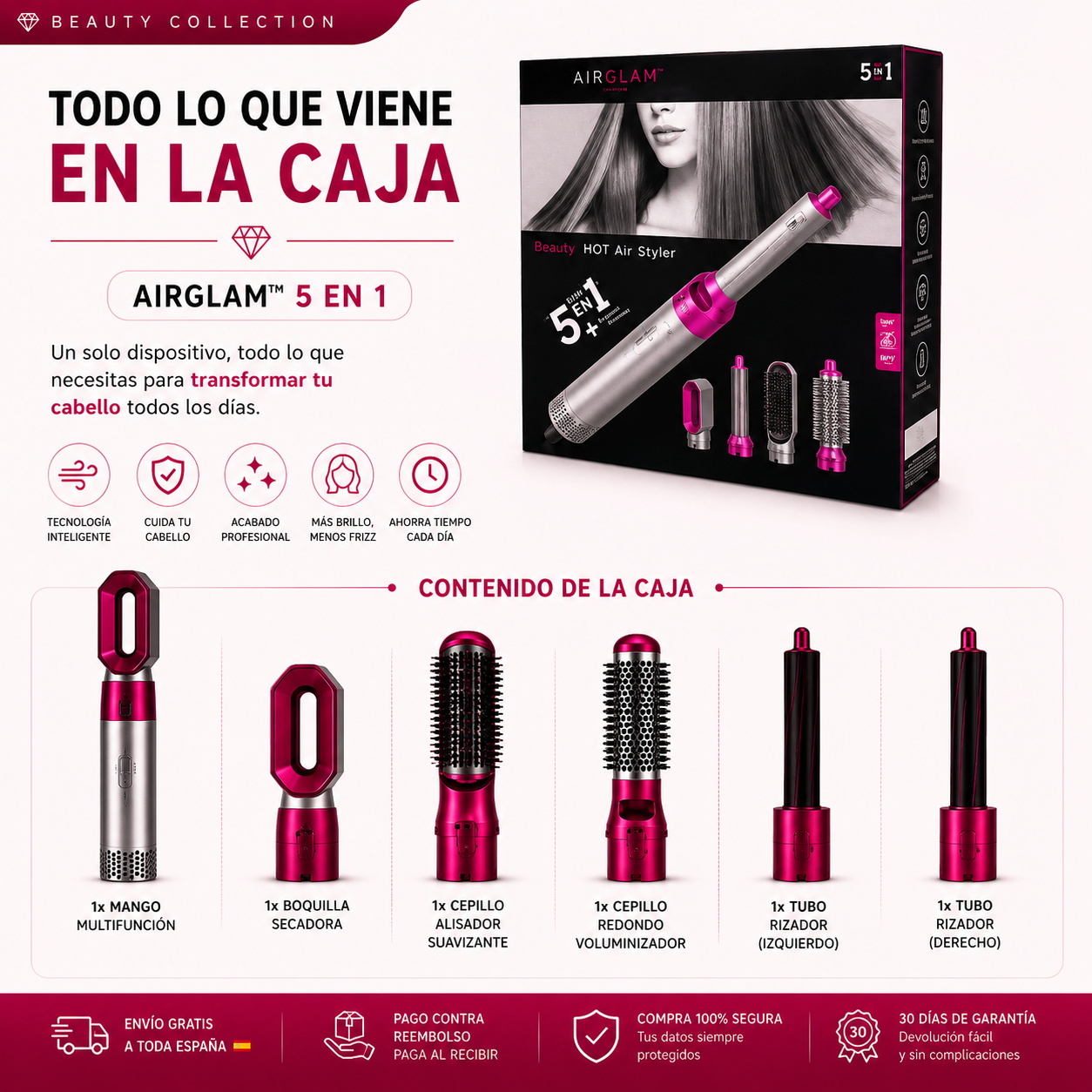 Cepillo 5en1