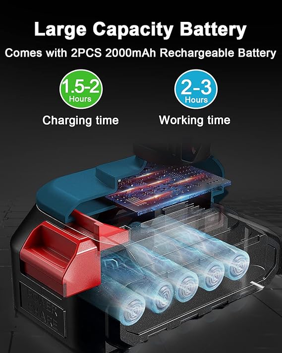 Motosierra eléctrica con doble bateria (Pedir INFO) - additional image 3
